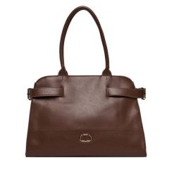 Torebka TWINSET. Brązowe torebki klasyczne damskie Twinset, bez dodatków. Za 839.99 zł.