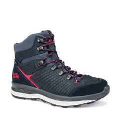 Buty do chodzenia damskie Hanwag Bluecliff Lady Ecoshell. Obuwie sportowe damskie Hanwag, z materiału, za kostkę, bez zapięcia, trekkingowe. Za 1,231.00 zł.