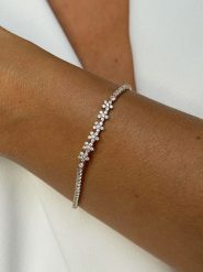 DI GIORGIO Pozłacana bransoletka z elementem ozdobnym rozmiar: onesize. Żółte bransoletki damskie DI GIORGIO, pozłacane. Za 211.31 zł.