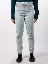Diesel Clothes Dżinsy "Babhila" - Slim fit - w kolorze błękitnym rozmiar: W25/L32. Niebieskie jeansy damskie Diesel Clothes, z podwyższonym stanem. Za 267.92 zł.