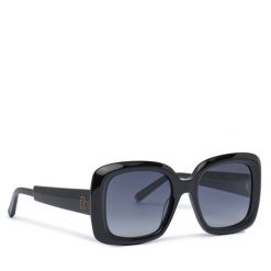 Okulary przeciwsłoneczne Tommy Hilfiger. Czarne okulary przeciwsłoneczne damskie Tommy Hilfiger. Za 429.99 zł.