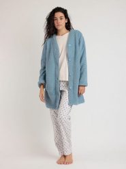 Admas Kardigan w kolorze błękitnym rozmiar: XL. Niebieskie kardigany damskie admas, xl, bez wzorów. Za 122.38 zł.