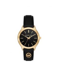 Michael Kors Zegarek Slim Runway MK7553 Czarny. Czarne, analogowe zegarki damskie Michael Kors. Za 789.99 zł.