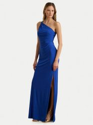 LAUREN RALPH LAUREN Sukienka wieczorowa 253980922005 Niebieski Slim Fit. Niebieskie sukienki damskie Lauren Ralph Lauren, bez wzorów, z syntetyku, wizytowe, bez ramiączek. Za 1,299.00 zł.