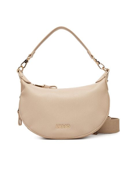 Liu Jo Torebka Ecs S Hobo AF5043 E0058 Beżowy. Brązowe torebki klasyczne damskie Liu Jo, ze skóry, bez dodatków. Za 389.99 zł.