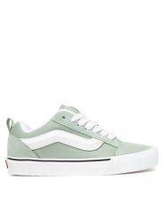 Vans Tenisówki Knu Skool VN000D6ZEMW1 Zielony. Zielone trampki damskie Vans, bez wzorów, ze skóry, bez zapięcia. Za 289.99 zł.