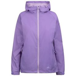 Kurtka Wodoodporna Damska Tayah II. Brązowe kurtki damskie Trespass, l, bez wzorów, z materiału, z kapturem. Za 197.99 zł.