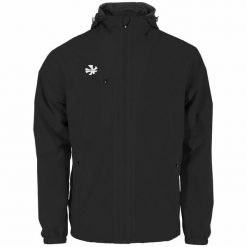 Oddychająca kurtka wodoodporna Reece Australia Cleve. Czarne kurtki sportowe damskie REECE, xl, bez wzorów, bez kaptura. Za 277.45 zł.
