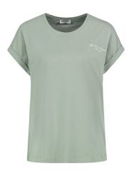 Sublevel Koszulka w kolorze jasnozielonym rozmiar: XL. Zielone bluzki damskie Sublevel, xl, bez wzorów, z bawełny, bez kołnierzyka, bez ramiączek. Za 66.00 zł.
