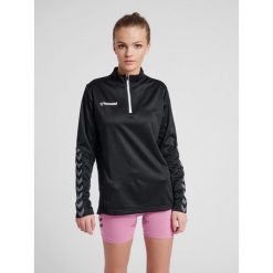 Kurtka damska Hummel Zip hmlAUTHENTIC Poly. Czarne kurtki damskie Hummel, l, bez wzorów, z dzianiny, bez kaptura. Za 99.00 zł.