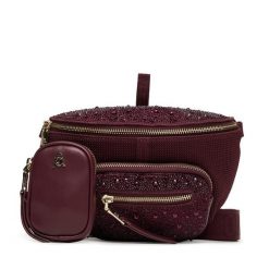 Torebka Steve Madden. Czerwone listonoszki damskie Steve Madden, bez wzorów, bez dodatków. Za 319.99 zł.