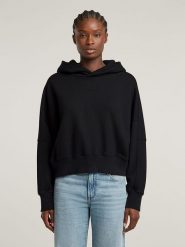 G-Star Bluza w kolorze czarnym rozmiar: M. Czarne bluzy damskie G-Star, m, bez wzorów, z bawełny, z kapturem. Za 243.95 zł.