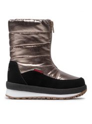 CMP Śniegowce Kids Rae Snow Boots Wp 39Q4964 Złoty. Żółte kozaki dziewczęce CMP, bez wzorów, z materiału, bez obcasa, bez zapięcia. Za 349.99 zł.