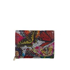 Mały Kolorowy Portfel Damski BajuBaj z Motywem Motyli – Styl i Bezpieczeństwo RFID PD2003cs13. Portfele damskie bez wzorów, ze skóry. Za 156.00 zł.