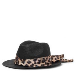 Kapelusz Liu Jo. Czarne kapelusze damskie Liu Jo, bez wzorów. Za 259.99 zł.