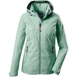 Kurtka damska Killtec - Vojak WMN SOFTSHELL JCKT B. Zielone kurtki sportowe damskie Killtec, bez wzorów, z softshellu, bez kaptura. W wyprzedaży za 200.00 zł.