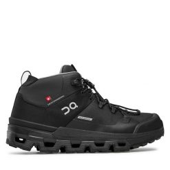 Trekkingi On. Czarne obuwie trekkingowe damskie On, bez zapięcia. Za 759.99 zł.