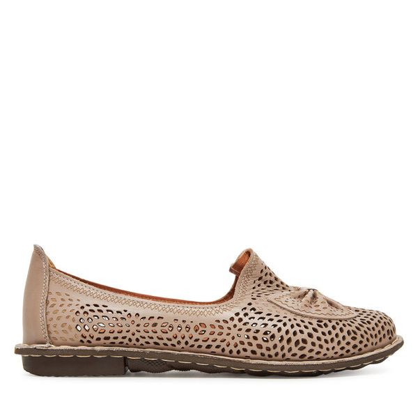 Baleriny Comfortabel. Brązowe balerinki damskie Comfortabel, bez wzorów. Za 299.99 zł.