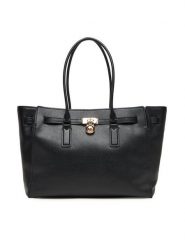 MICHAEL Michael Kors Torebka 30F5GNXT3L Czarny. Czarne shopper bag MICHAEL Michael Kors, bez wzorów, ze skóry, bez dodatków. Za 1,259.00 zł.