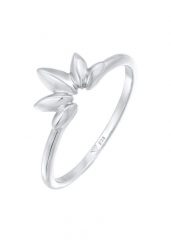 Elli Damski Kształt Liścia Natura Elegancki ze srebra próby 925 Sterling Silver Pierścionki 1 ct. Szare pierścionki damskie Elli, srebrne. Za 163.99 zł.