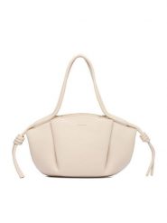 GINO ROSSI Torebka RC-19683 Écru. Torebki klasyczne damskie Gino Rossi, z materiału, bez dodatków. Za 299.99 zł.