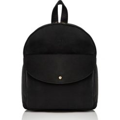 Plecak damski czarny Paolo Peruzzi T-18-BL. Czarne plecaki PAOLO PERUZZI, bez wzorów, z jeansu. Za 209.99 zł.