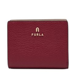 Portfel Furla. Brązowe portfele damskie Furla, bez wzorów. Za 629.99 zł.