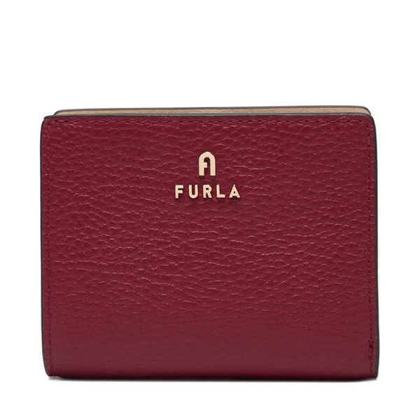 Portfel Furla. Brązowe portfele damskie Furla, bez wzorów. Za 629.99 zł.