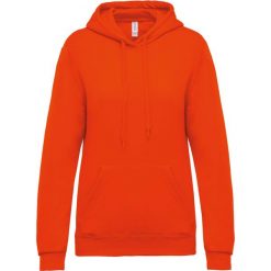 Bluza damska z kapturem Kariban. Czerwone bluzy damskie KARIBAN, xl, bez wzorów, z bawełny, z kapturem. Za 145.50 zł.