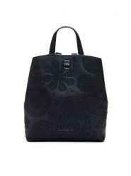 Desigual Plecak Dejavu Sumy Mini 25SAKP02 Czarny. Czarne plecaki Desigual, bez wzorów, ze skóry. Za 189.99 zł.