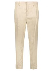 True Religion Spodnie chino w kolorze beżowym rozmiar: W24. Brązowe spodnie materiałowe damskie True Religion, bez wzorów. Za 219.60 zł.