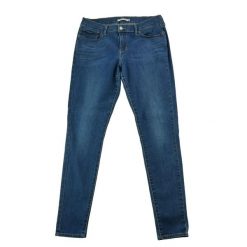 Second life - Levi Strauss jeansy damskie 710 super skinny - Jak nowy. Niebieskie jeansy damskie Levi's. Za 114.98 zł.
