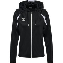 Damska bluza dresowa z kapturem Hummel Core 2.0. Białe bluzy damskie Hummel, bez wzorów, z dresówki, z kapturem. Za 262.50 zł.