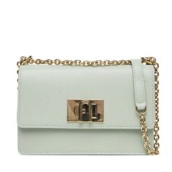 Torebka Furla. Niebieskie torebki wieczorowe damskie Furla, bez wzorów, bez dodatków. Za 949.99 zł.
