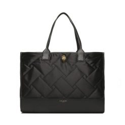 Torebka Kurt Geiger. Czarne shopper bag Kurt Geiger, bez wzorów, bez dodatków. Za 619.99 zł.