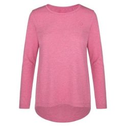 Damska koszulka Loap Bavaxa różowa. Czerwone bluzki damskie Scarpa, bez wzorów, z materiału, biznesowe, bez kołnierzyka, bez ramiączek. Za 91.00 zł.