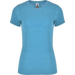 Damska Koszulka Z Krótkim Rękawem Fox Heather Z Krótkim Rękawem. Niebieskie bluzki damskie ROLY, xl, bez wzorów, bez kołnierzyka, bez ramiączek. Za 38.99 zł.