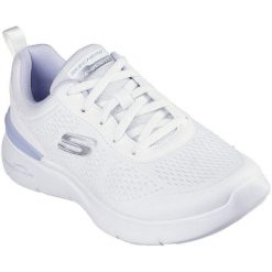 Adidasy Skechers Skech-air Dynamight, Kobiety. Białe obuwie sportowe casual damskie Skechers, bez zapięcia. Za 390.00 zł.