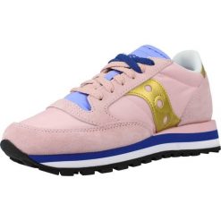 Tenisówki Saucony Model Jazz Triple Kolor Rose. Brązowe obuwie sportowe damskie Saucony, bez zapięcia, tenisowe. W wyprzedaży za 473.95 zł.