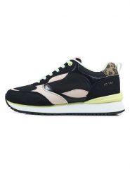 GAP Sneakersy "Wonder Spirit City" w kolorze czarno-jasnoróżowym rozmiar: 38. Czarne obuwie sportowe damskie GAP, z materiału, bez zapięcia. Za 140.20 zł.
