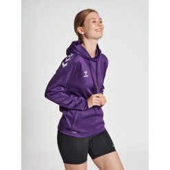 Bluza do piłki ręcznej damska Hummel Core XK z kapturem. Białe bluzy damskie Hummel, s, bez wzorów, z kapturem. Za 191.00 zł.