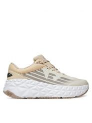 EA7 Emporio Armani Sneakersy X8X239 XK432 R963 Beżowy. Brązowe obuwie sportowe damskie EA7 Emporio Armani, z materiału, bez zapięcia. Za 479.99 zł.