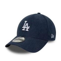 Czapka baseballowa Los Angeles Dodgers New Era 9Forty Soft Cord. Niebieskie czapki z daszkiem damskie New Era, bez wzorów. Za 223.00 zł.