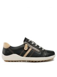 Remonte Sneakersy R1432-01 Czarny. Czarne obuwie sportowe damskie Remonte, ze skóry, bez zapięcia. Za 219.99 zł.
