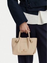 Beverly Hills Polo Club Torebka EO-BHPC-C-015-10 Beżowy. Brązowe torebki klasyczne damskie Beverly Hills Polo Club, ze skóry, bez dodatków. Za 249.99 zł.