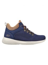 Skechers Sneakersy "Bobs squad" w kolorze granatowym rozmiar: 41. Niebieskie obuwie sportowe damskie Skechers, z materiału, za kostkę, bez zapięcia. Za 176.95 zł.