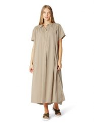 Ilse Jacobsen Sukienka w kolorze jasnobrązowym rozmiar: 38. Brązowe sukienki damskie Ilse Jacobsen, bez wzorów, bez ramiączek. Za 195.99 zł.