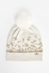 Czapka damska z pomponem LIU JO. Czapki damskie Liu Jo, bez wzorów. Za 319.00 zł.