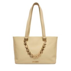 Torebka LOVE MOSCHINO. Brązowe shopper bag Love Moschino, bez wzorów, bez dodatków. Za 1,399.00 zł.