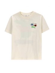 Coccodrillo T-Shirt WC5143209VBD Beżowy Regular Fit. Brązowe t-shirty i koszulki chłopięce COCCODRILLO, bez wzorów, z bawełny, bez kołnierzyka, bez ramiączek. Za 39.99 zł.